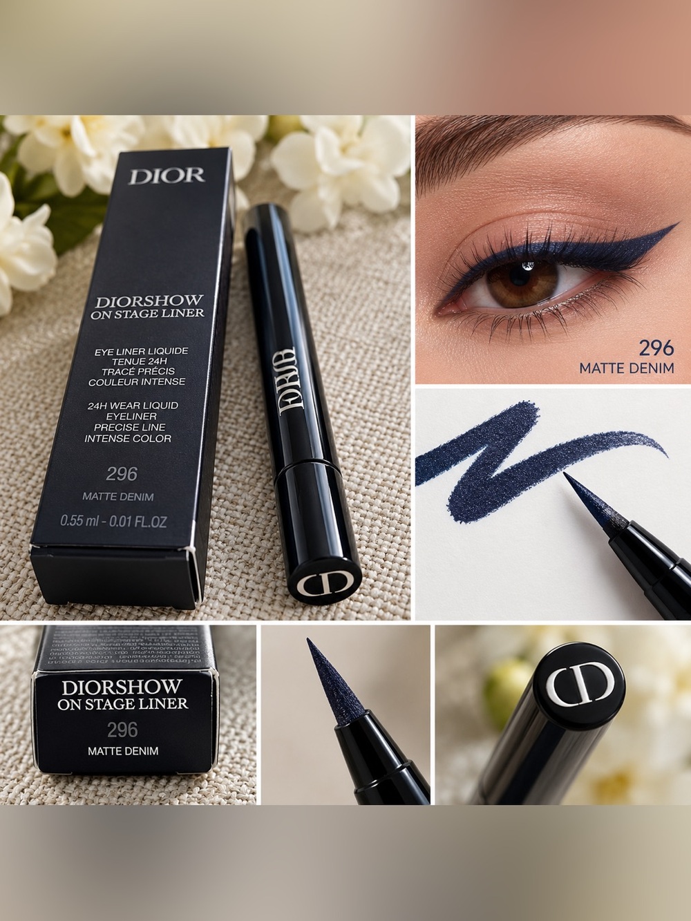 Dior Diorshow On Stage Liner — Matte Denim - NIB never used
